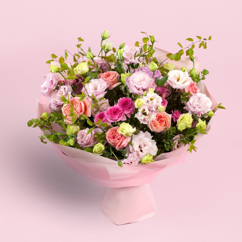 Классический розовый букет №90 - купить цветы в Санкт Петербурге